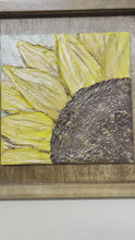 Load and play video in Gallery viewer, Painting-Sunflower Frame Painting
