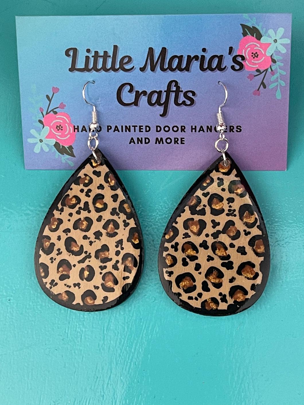 Earrings-Leopard Print