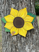 Load image into Gallery viewer, Sunflower Door Hanger
