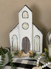 Load image into Gallery viewer, Shelf Sitter-Little White Church
