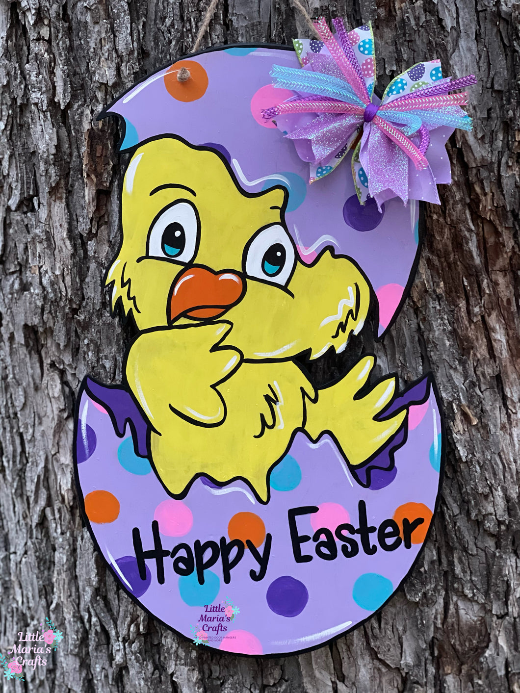 Easter Chick Door Hanger