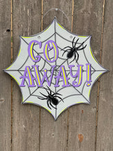 Load image into Gallery viewer, Halloween Spiderweb Door Hanger
