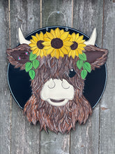 Load image into Gallery viewer, Hazel the Highland Cow Door Hanger
