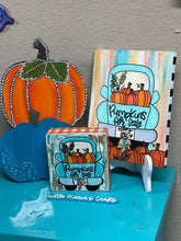 Load image into Gallery viewer, Painting-Pumpkin Truck Canvas Painting
