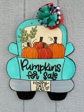 Load image into Gallery viewer, Pumpkin Truck Door Hanger
