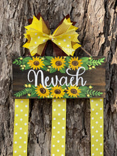 Load image into Gallery viewer, Bow Hanger-Sunflower
