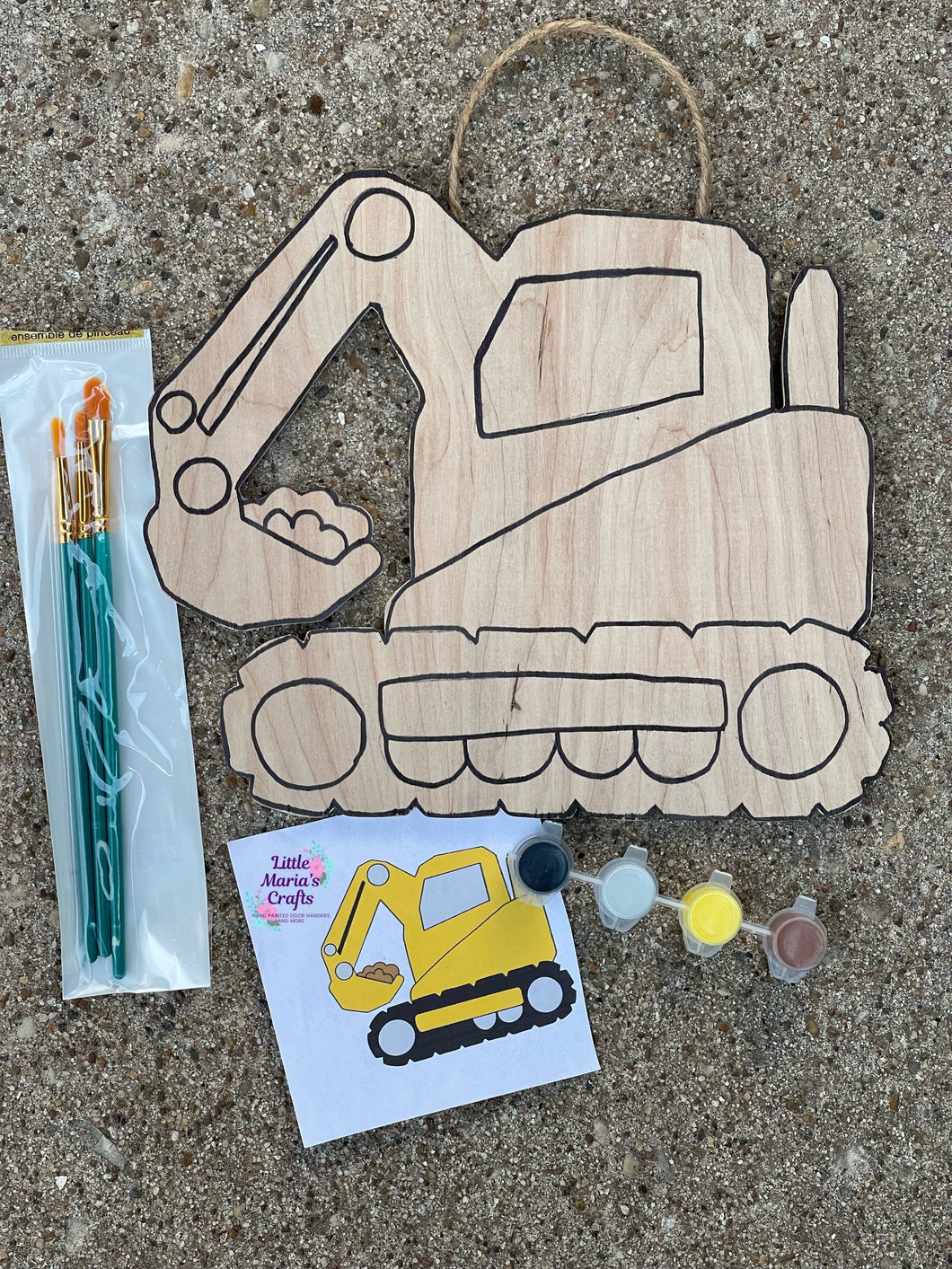 Kids Paint Kits-Excavator