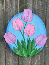Load image into Gallery viewer, Tulip Oval Door Hanger
