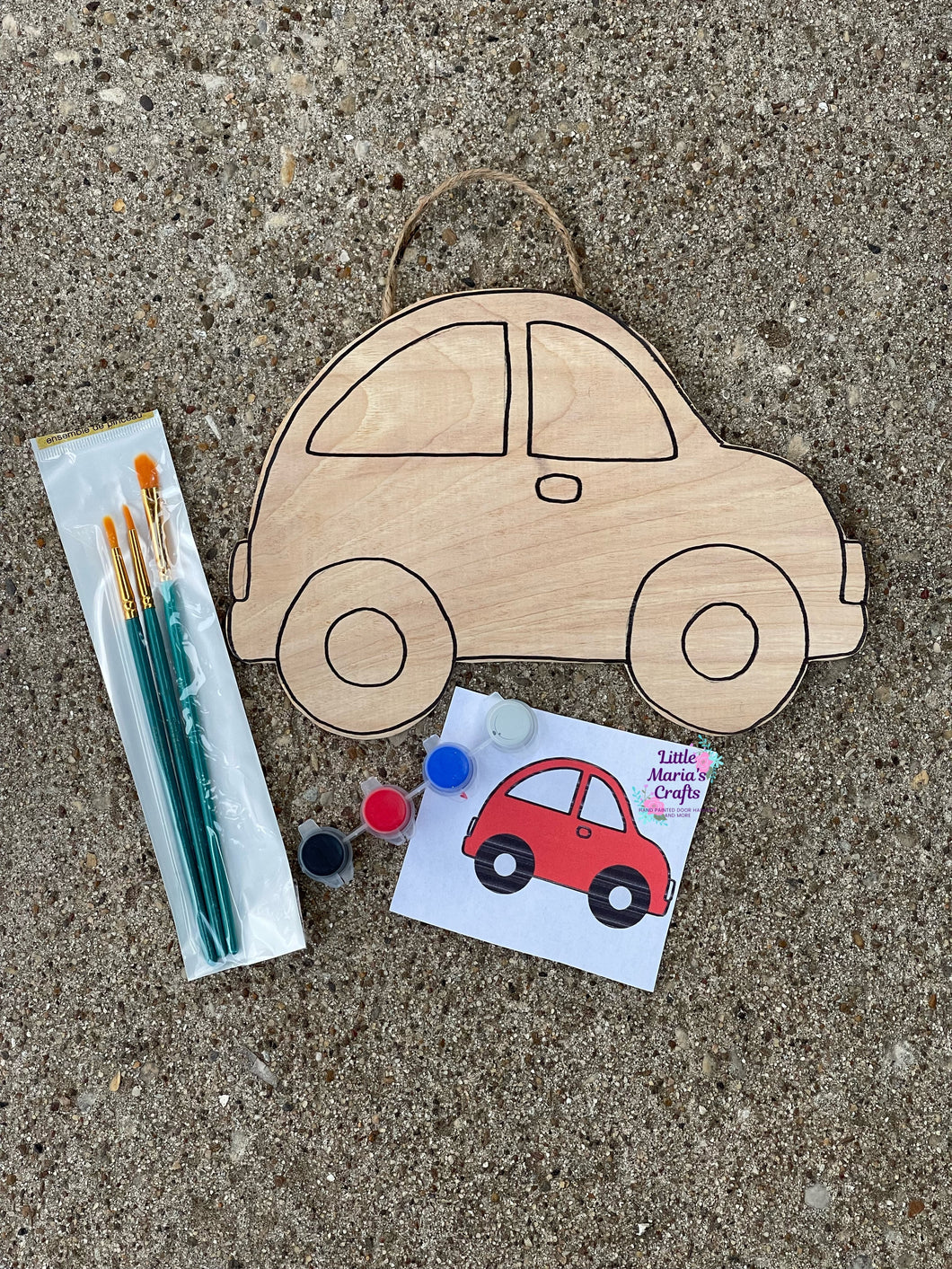 Kids Paint Kits-Car