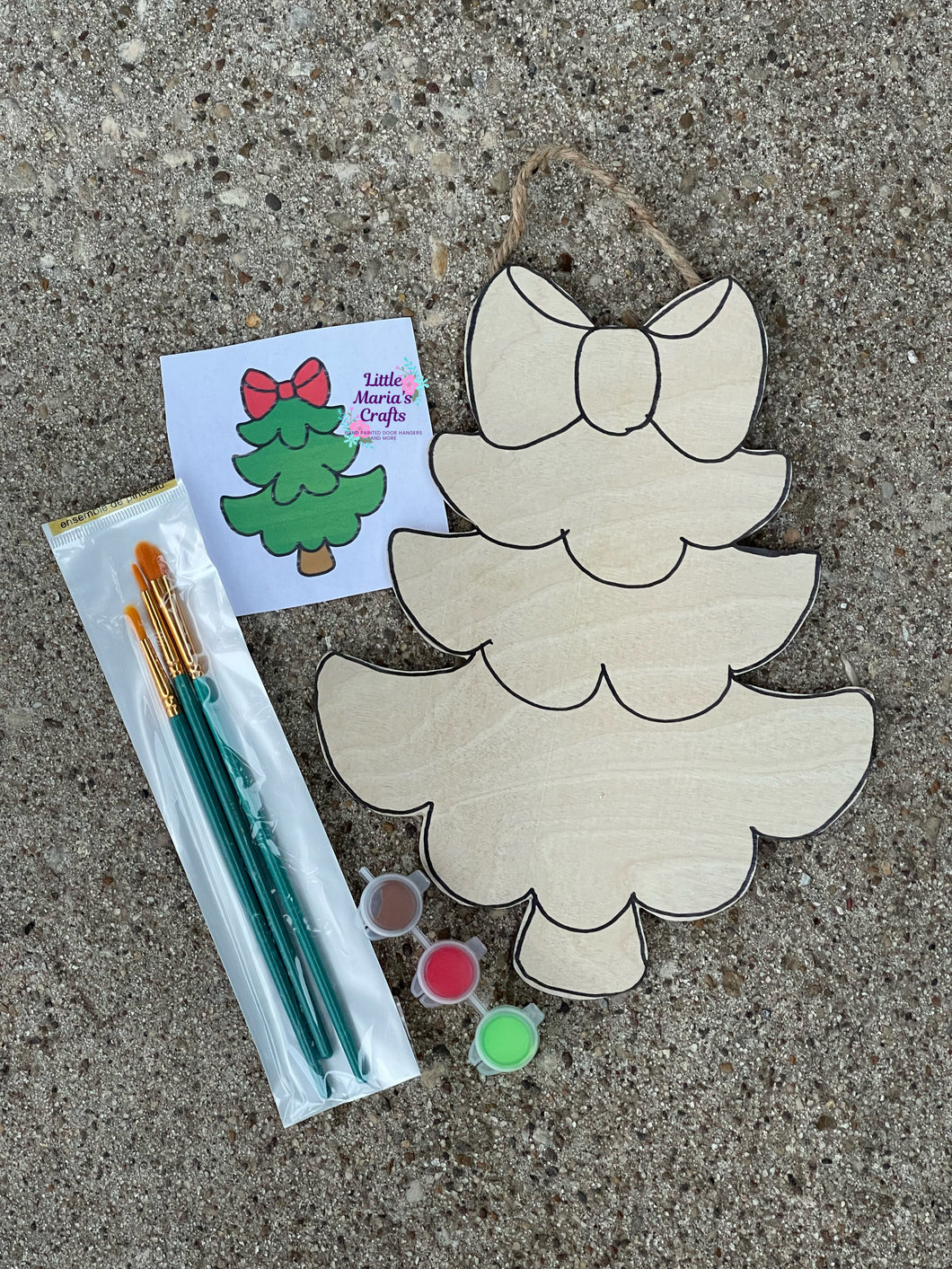 Kids Paint Kits-Christmas Tree