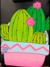 Load image into Gallery viewer, Cactus Door Hanger
