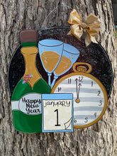 Load image into Gallery viewer, New Years Day Door Hanger
