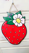 Load image into Gallery viewer, Strawberry door hanger
