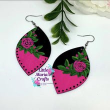 Load image into Gallery viewer, Earrings- Pink Rose
