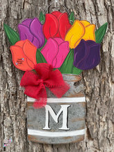 Load image into Gallery viewer, Spring Tulips Door Hanger
