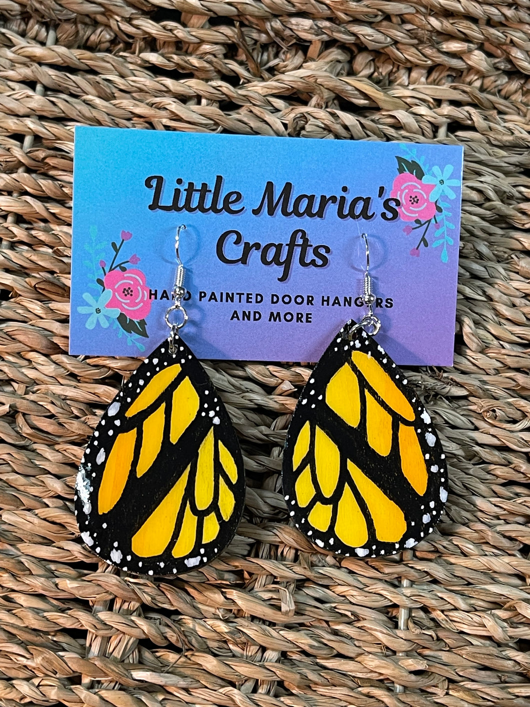 Earrings-Butterfly Wings