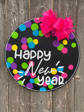 Load image into Gallery viewer, New Years Confetti Door Hanger
