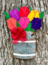 Load image into Gallery viewer, Spring Tulips Door Hanger

